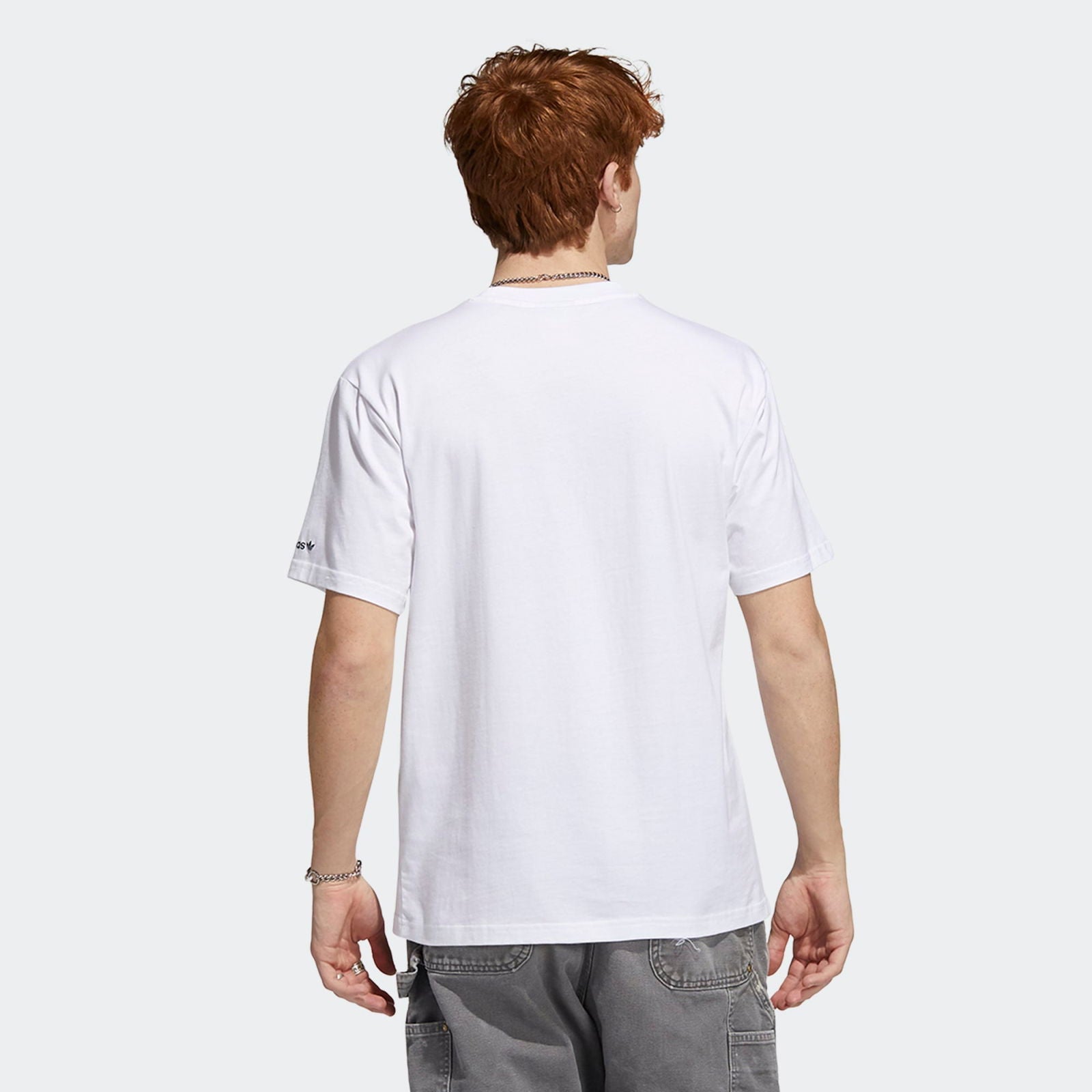 adidas Originals Summer Trefoil Tee - White - ViaductClothing -  -  