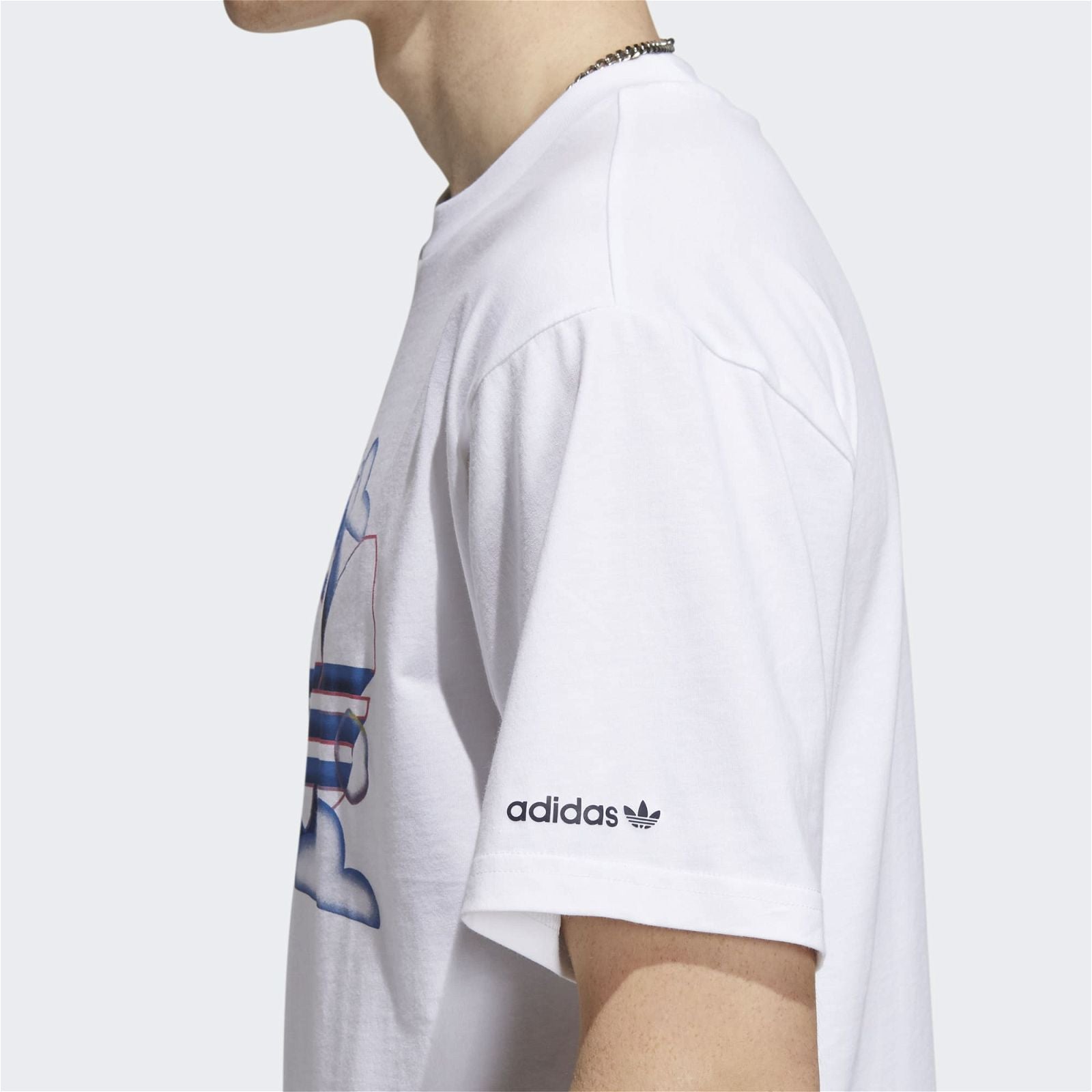 adidas Originals Summer Trefoil Tee - White - ViaductClothing -  -  