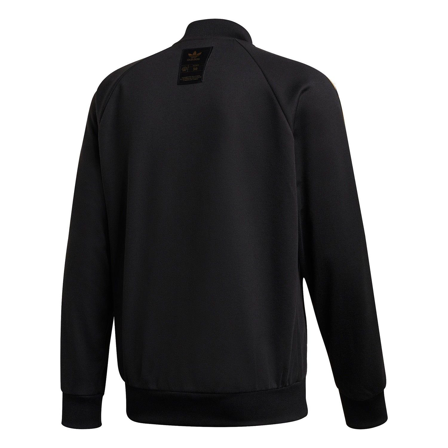 adidas Originals Superstar 24K Track Jacket - Black & Gold - ViaductClothing -  -  