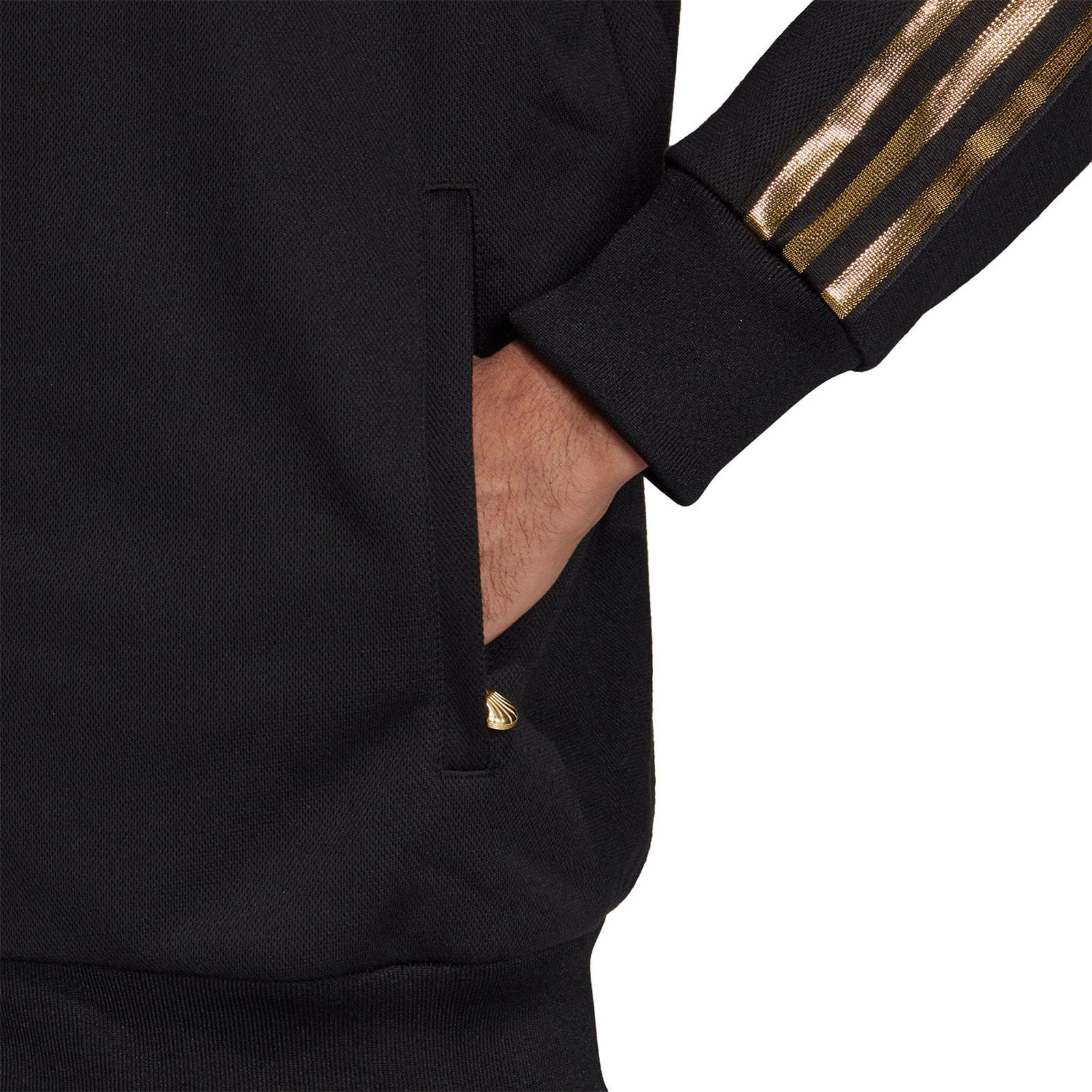adidas Originals Superstar 24K Track Jacket - Black & Gold - ViaductClothing -  -  