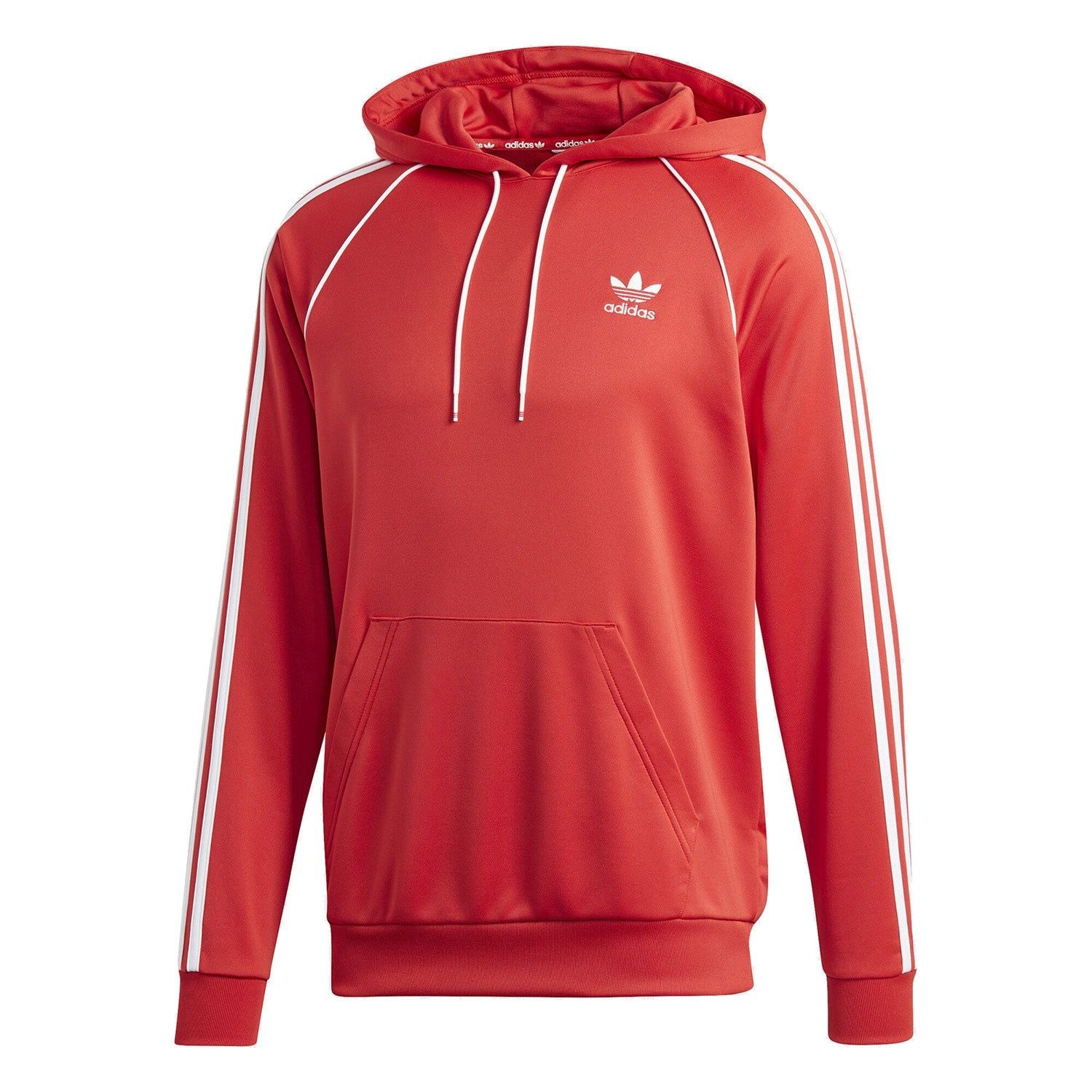 adidas Originals Superstar Hoodie - Red & White - ViaductClothing -  -  