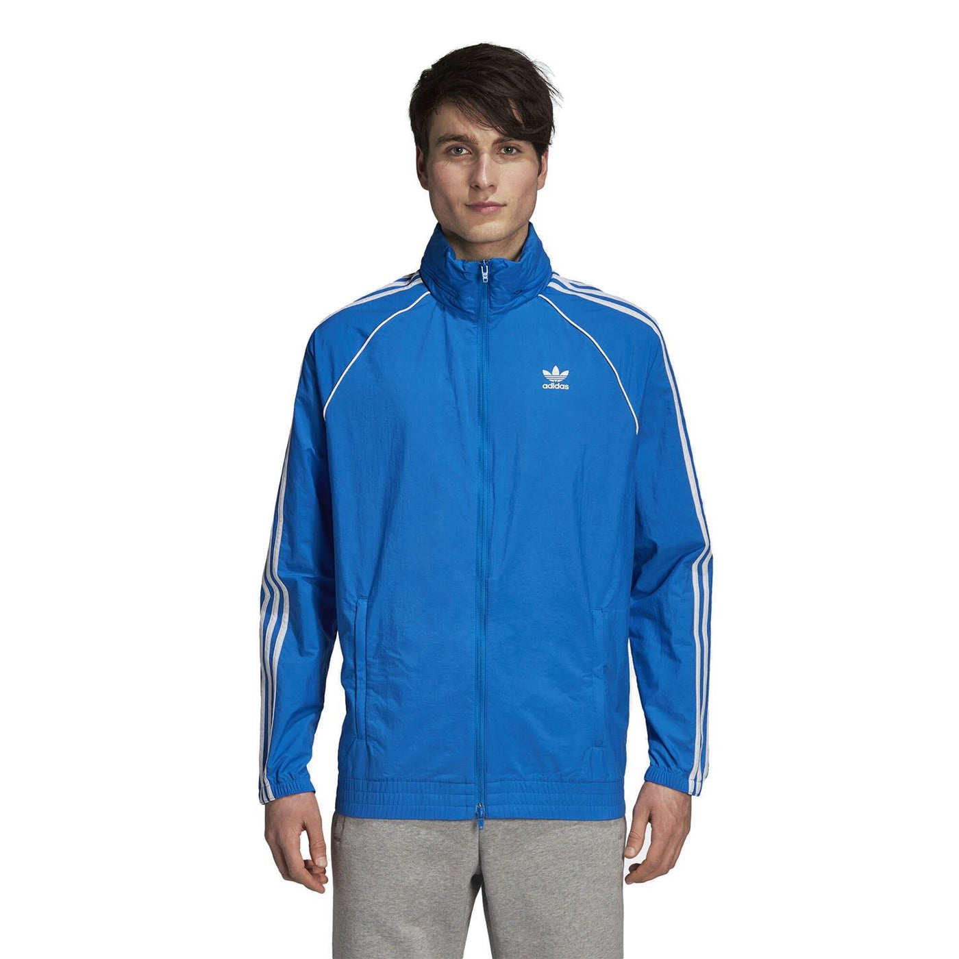 adidas Originals Superstar Windbreaker Blue ViaductClothing