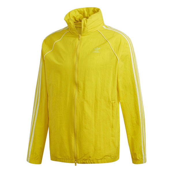Yellow adidas rain jacket cheap