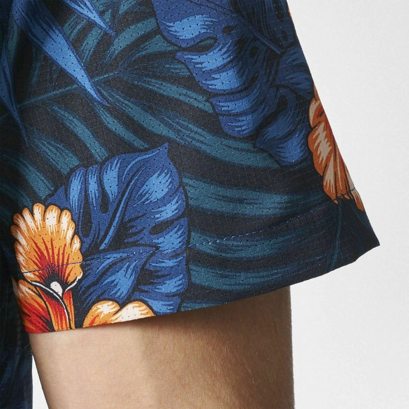 adidas Originals Sweat Leaf Hawaiian Shirt - Multi - ViaductClothing -  -  