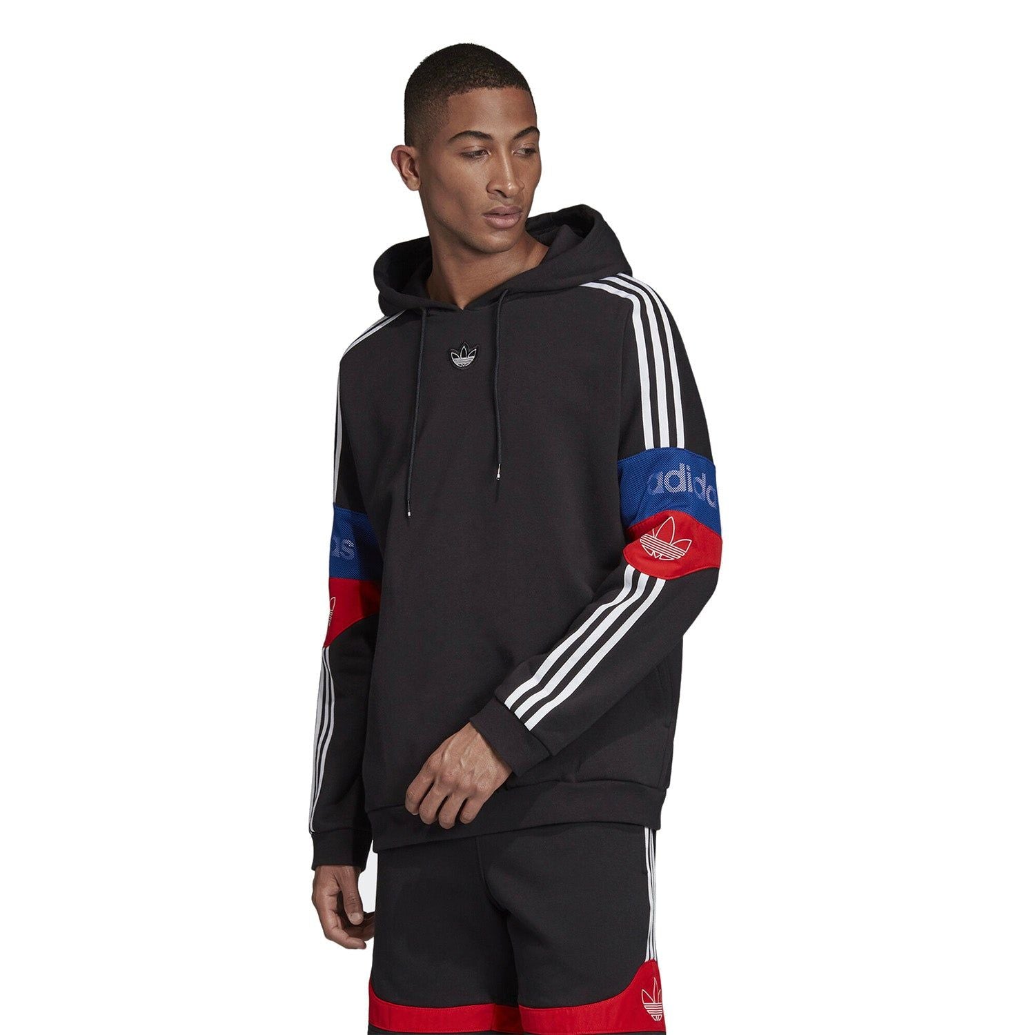 adidas Originals TS Trefoil Hoodie - Black - ViaductClothing -  -  