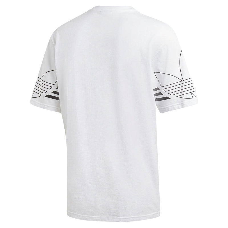 adidas Originals T Shirt Outline - White - ViaductClothing -  -  