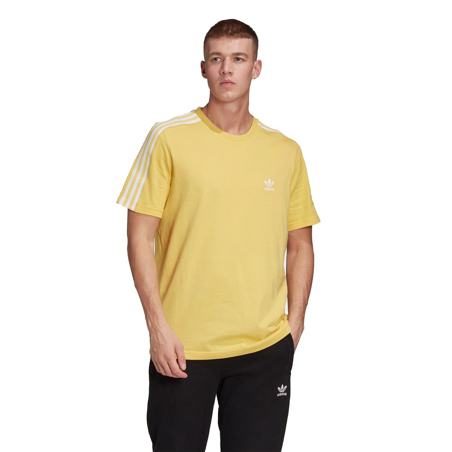 adidas Originals Tech Tee - Yellow - ViaductClothing -  -  