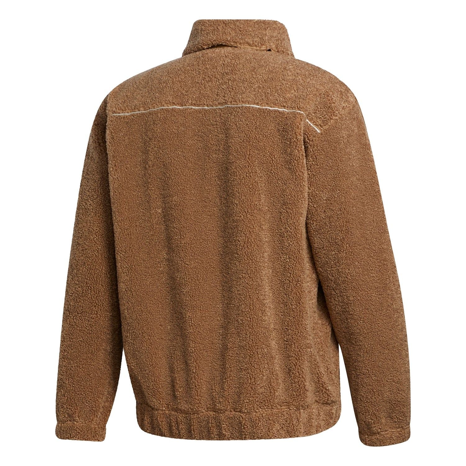 adidas Originals Teddy Bear Fleece Jacket - Brown - ViaductClothing -  -  