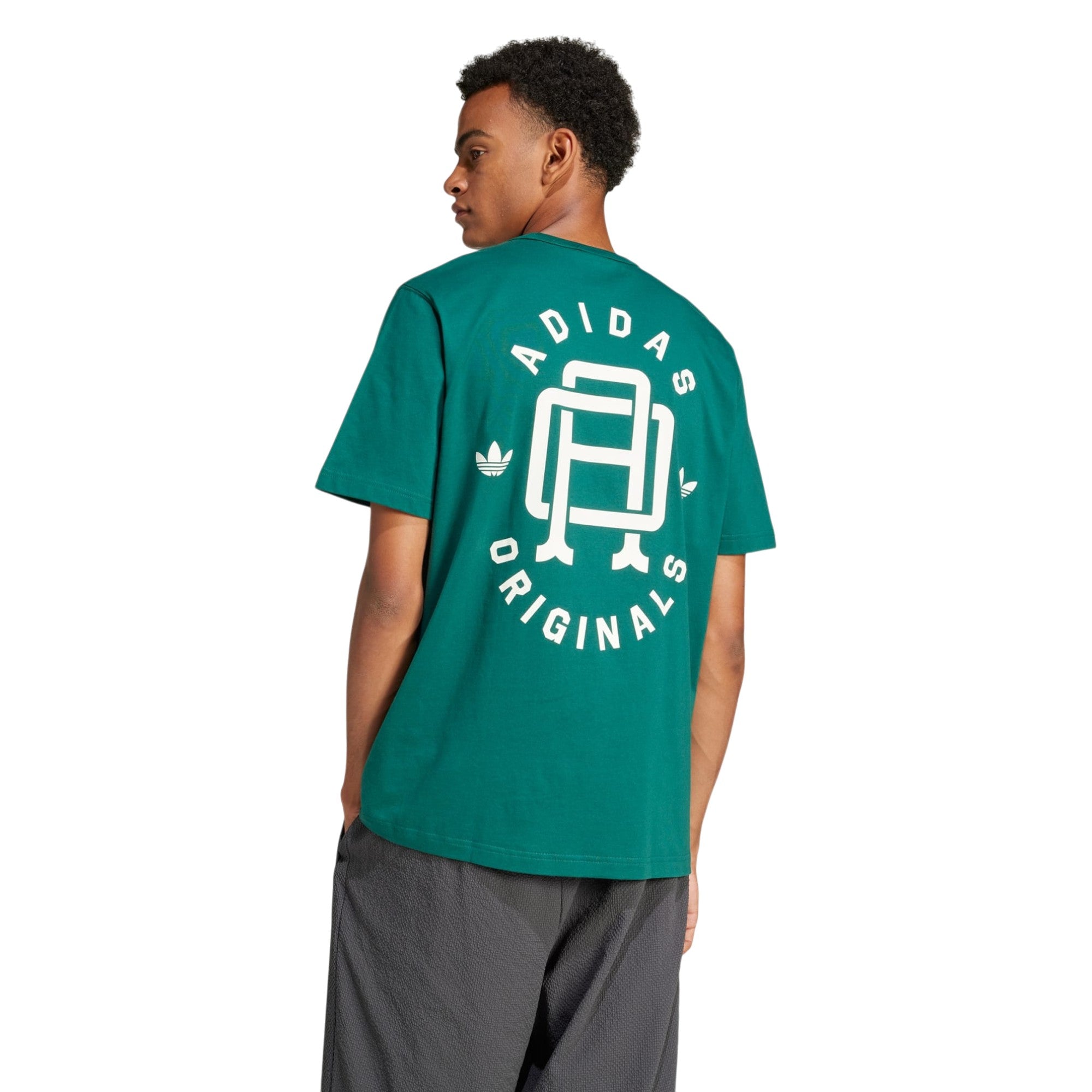 adidas Originals Men's Varsity Essentials Graphic T-Shirt - Green