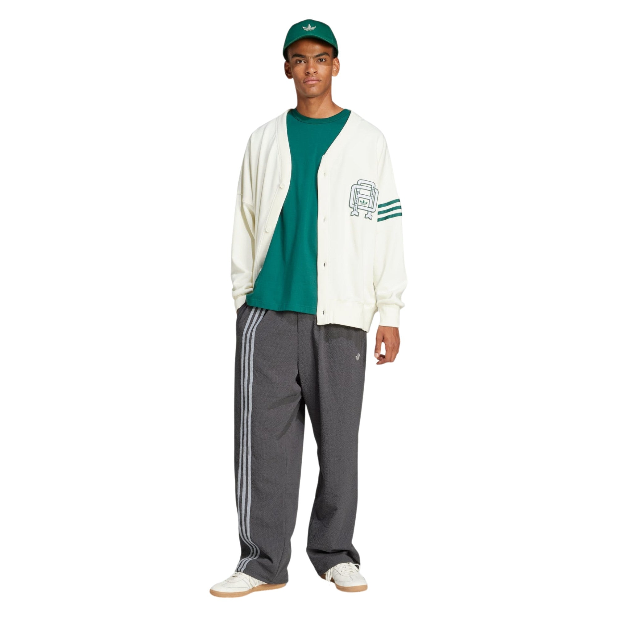 adidas Originals Men's Varsity Essentials Graphic T-Shirt - Green