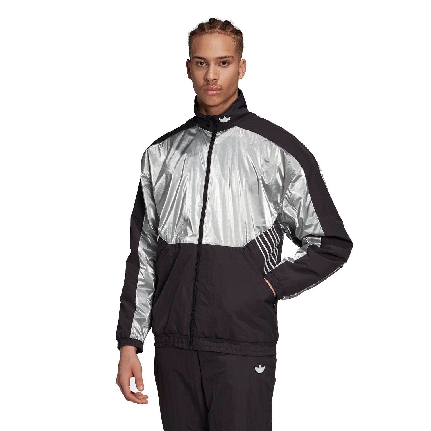 adidas Originals Tolima-02 Track Top - Silver - ViaductClothing -  -  