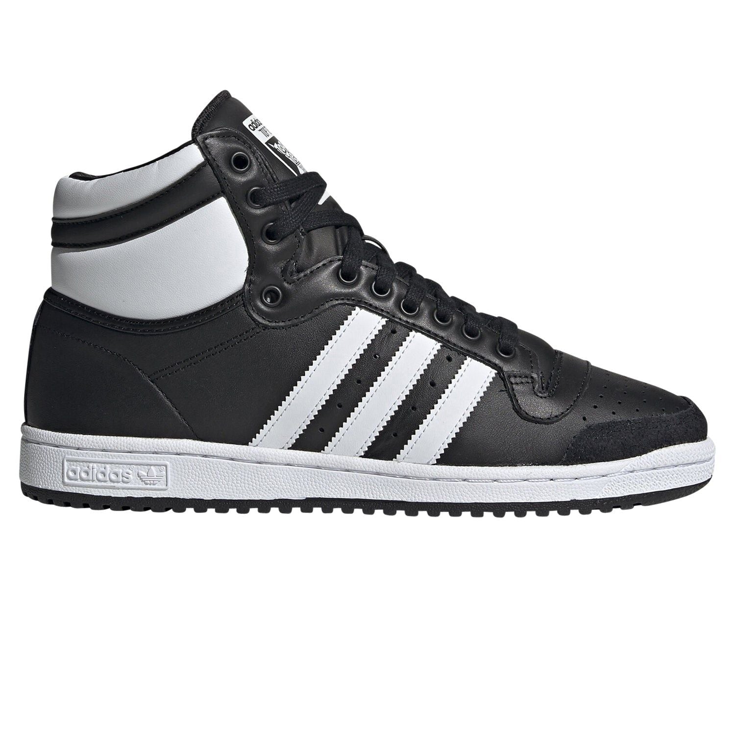 adidas Originals Top Ten Hi Shoes - Black - ViaductClothing -  -  