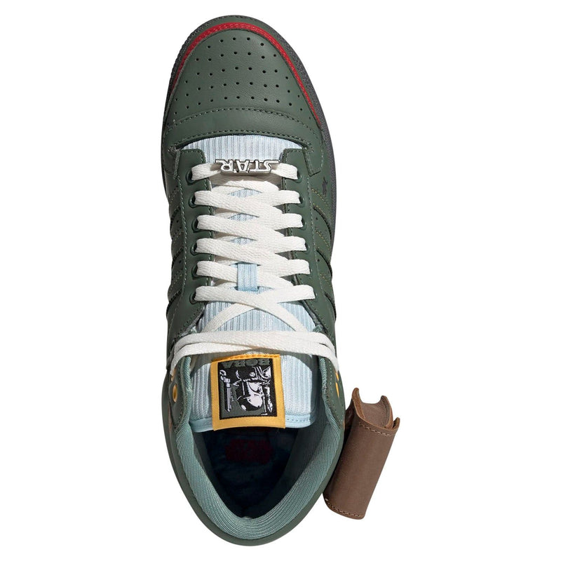 adidas Originals Top Ten Hi Star Wars Boba Fett Shoes - Green - ViaductClothing -  -  