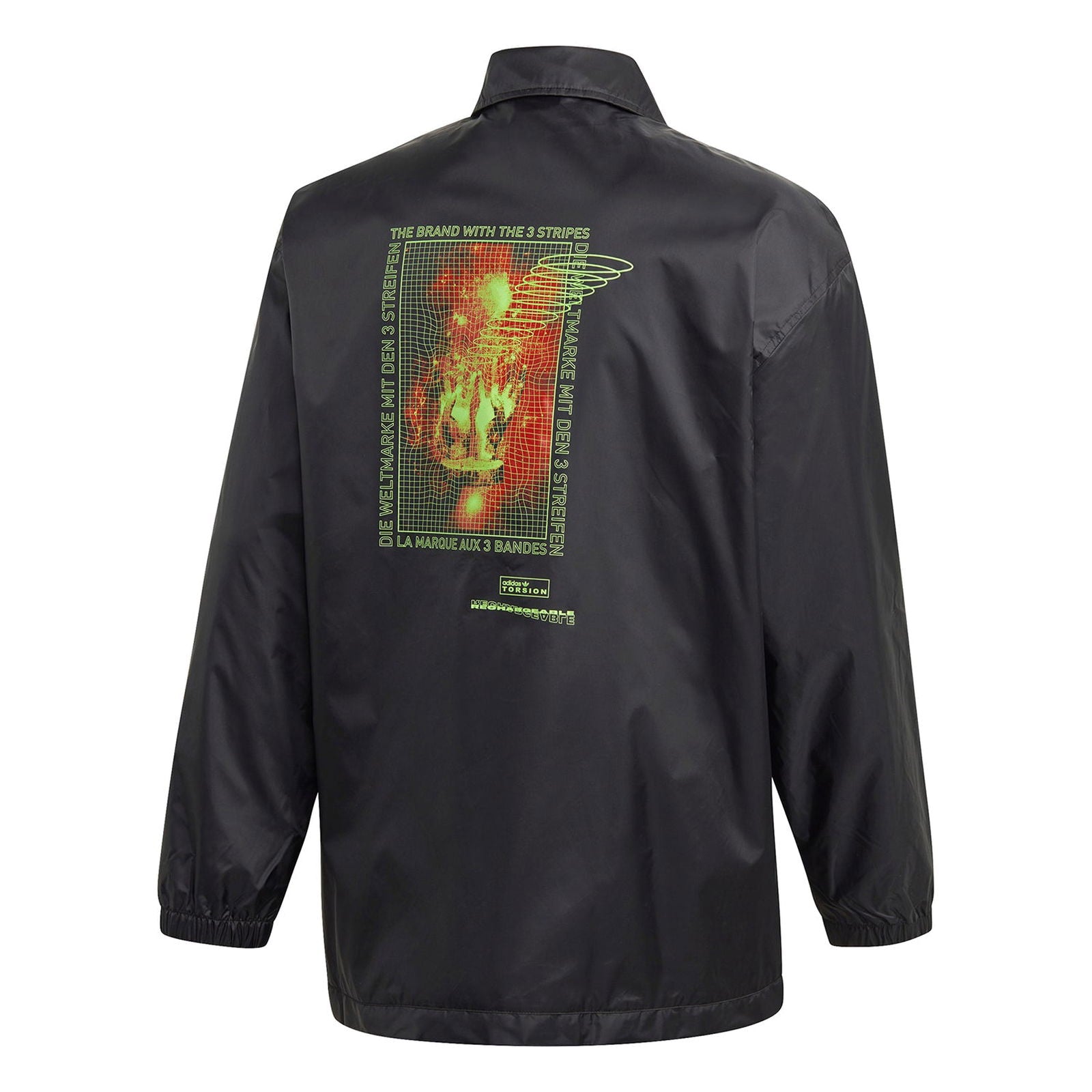 adidas Originals Torsion Coach Jacket - Black - ViaductClothing -  -  