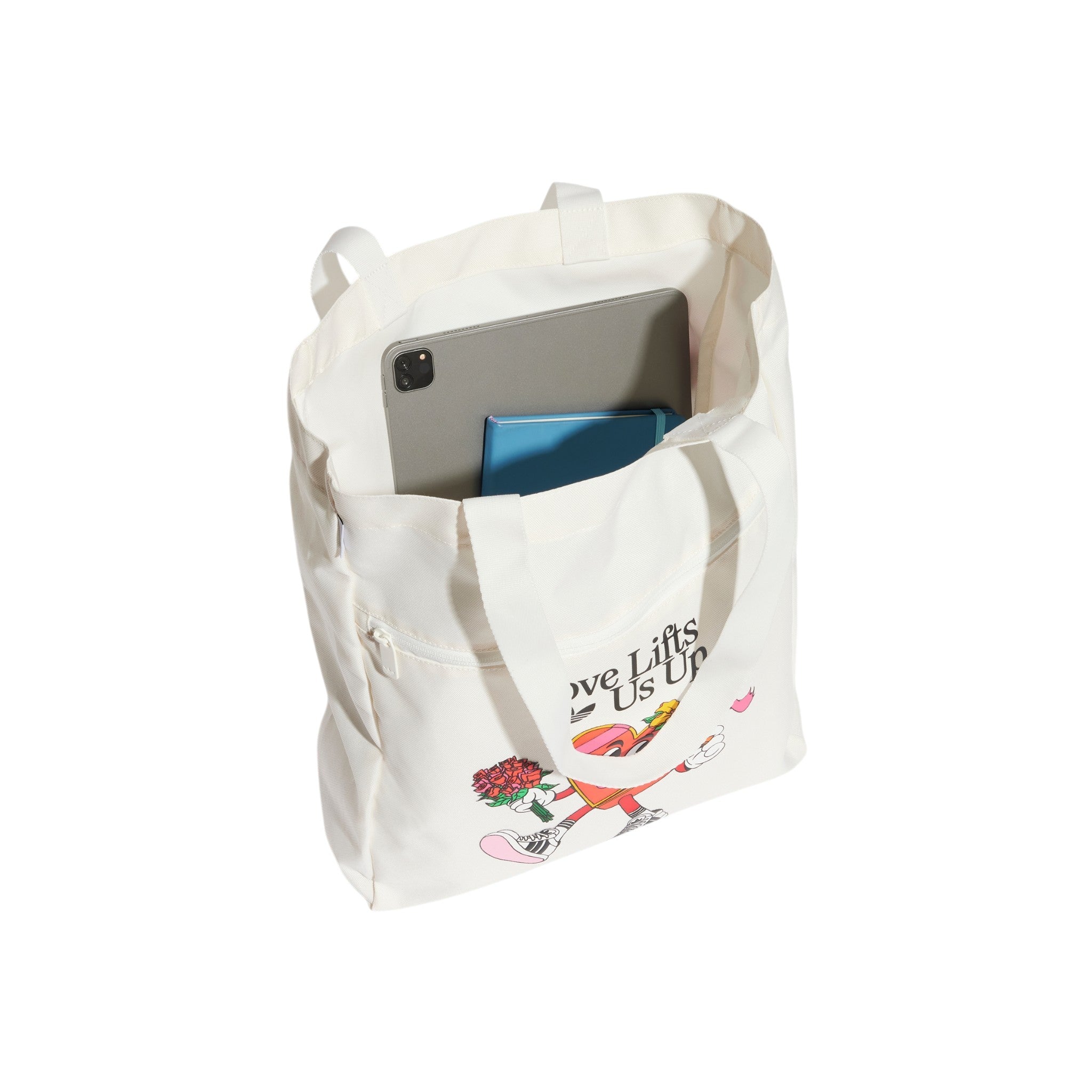 adidas Originals Loveheart Tote Bag - Cloud White