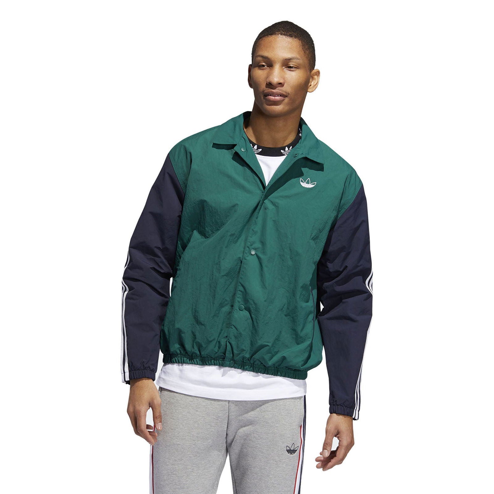adidas Originals Trefoil Coach Jacket Collegiate Green