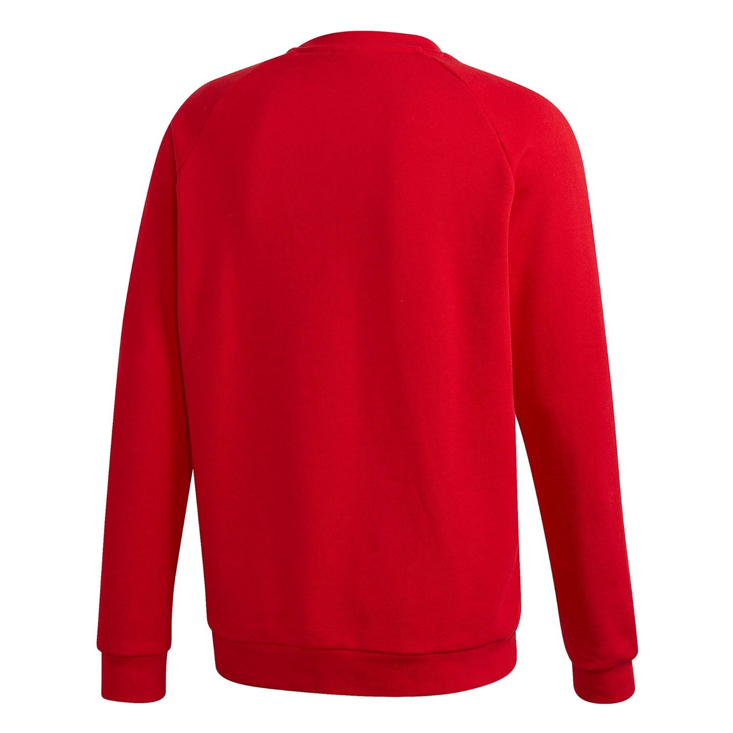 adidas Originals Trefoil Crew Sweatshirt - Red - ViaductClothing -  -  