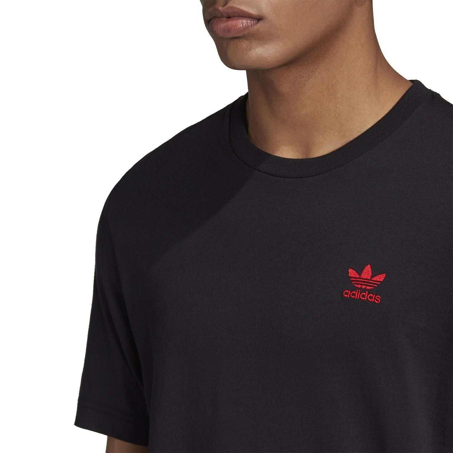 adidas Originals Trefoil Essentials Tee - Black - ViaductClothing -  -  