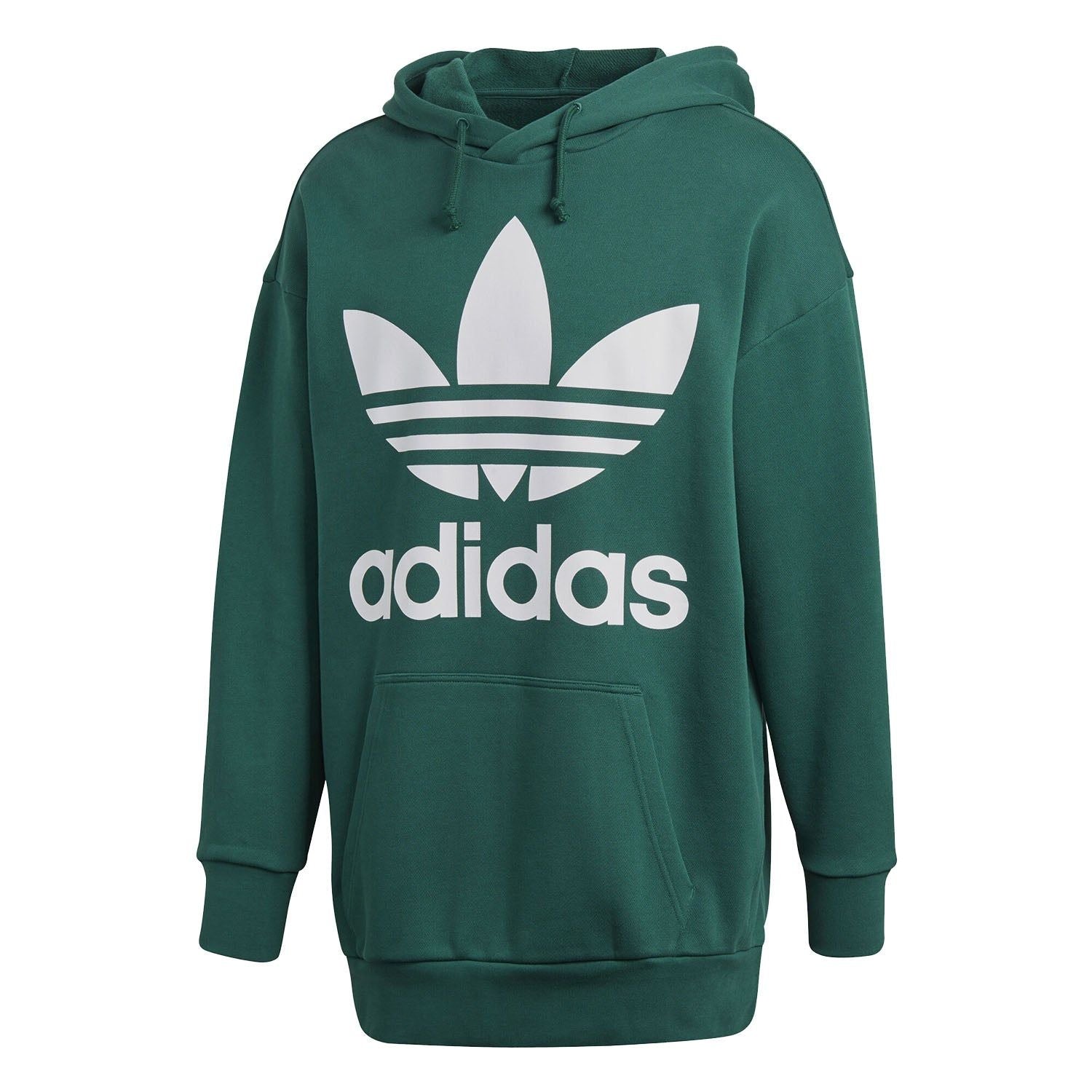adidas Originals Trefoil Oversize Hoodie - Green - ViaductClothing -  -  