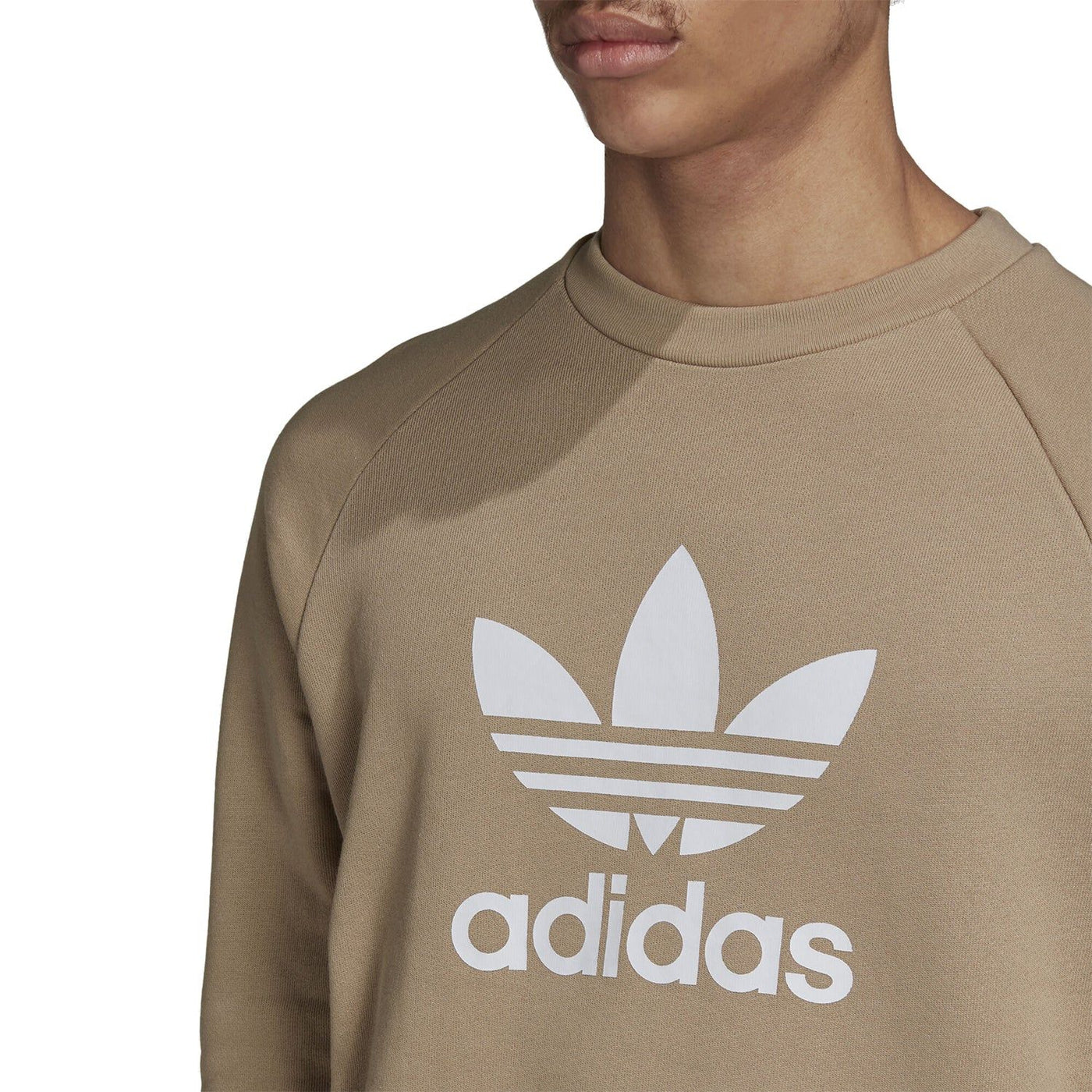 adidas Originals Trefoil Sweatshirt Beige GD9927 ViaductClothing