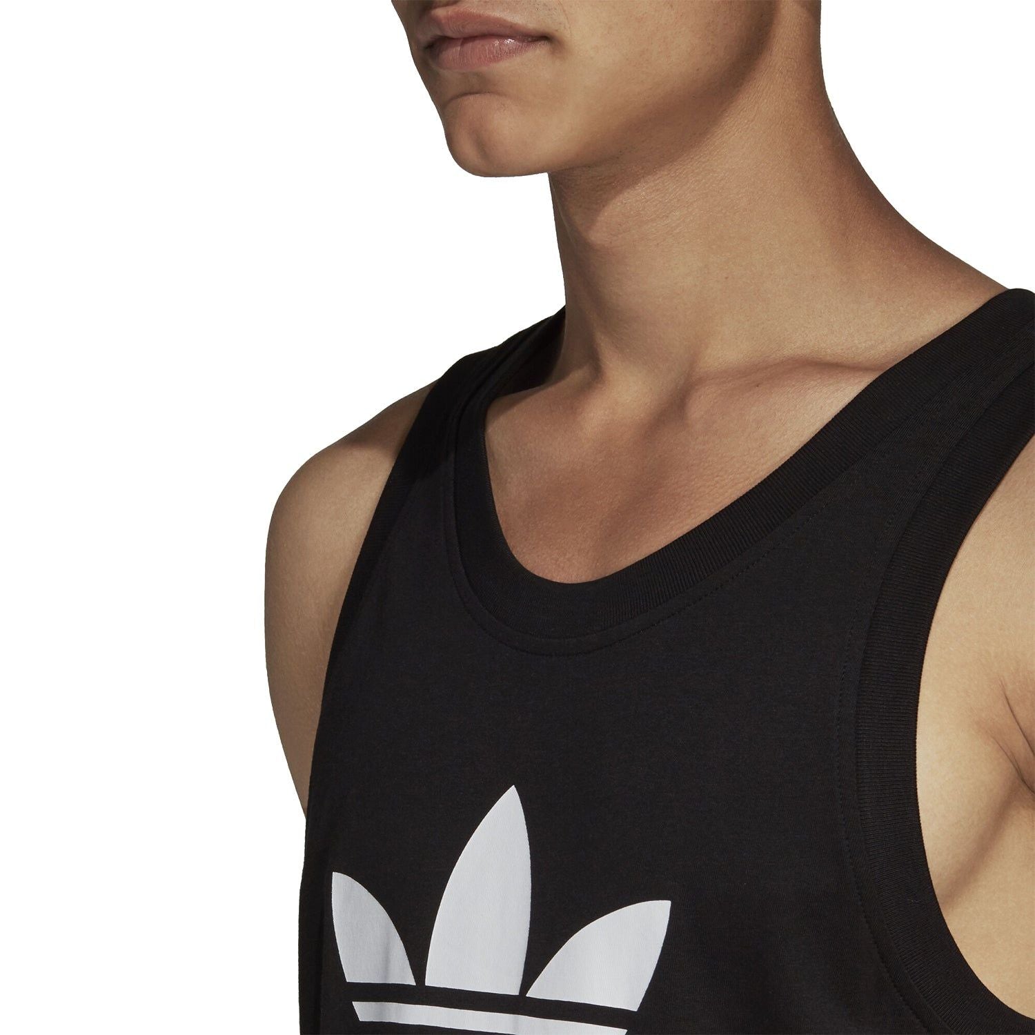 adidas Originals Trefoil Tank Top - Black - ViaductClothing -  -  