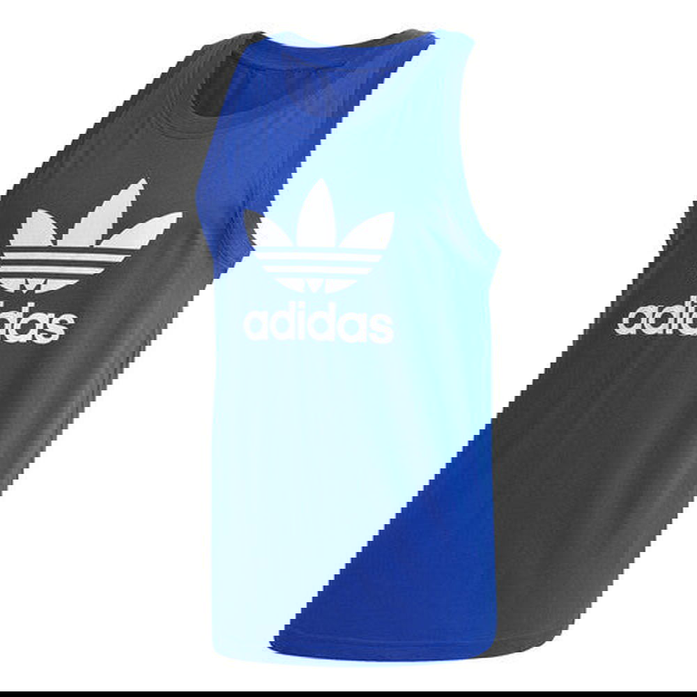 adidas Originals Trefoil Tank Top - Blue - ViaductClothing -  -  