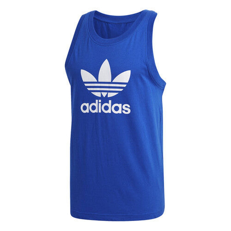 adidas Originals Trefoil Tank Top - Blue - ViaductClothing -  -  