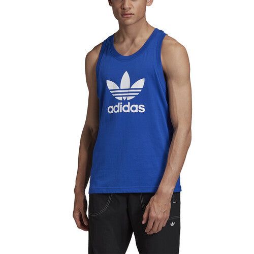 adidas Originals Trefoil Tank Top - Blue - ViaductClothing -  -  