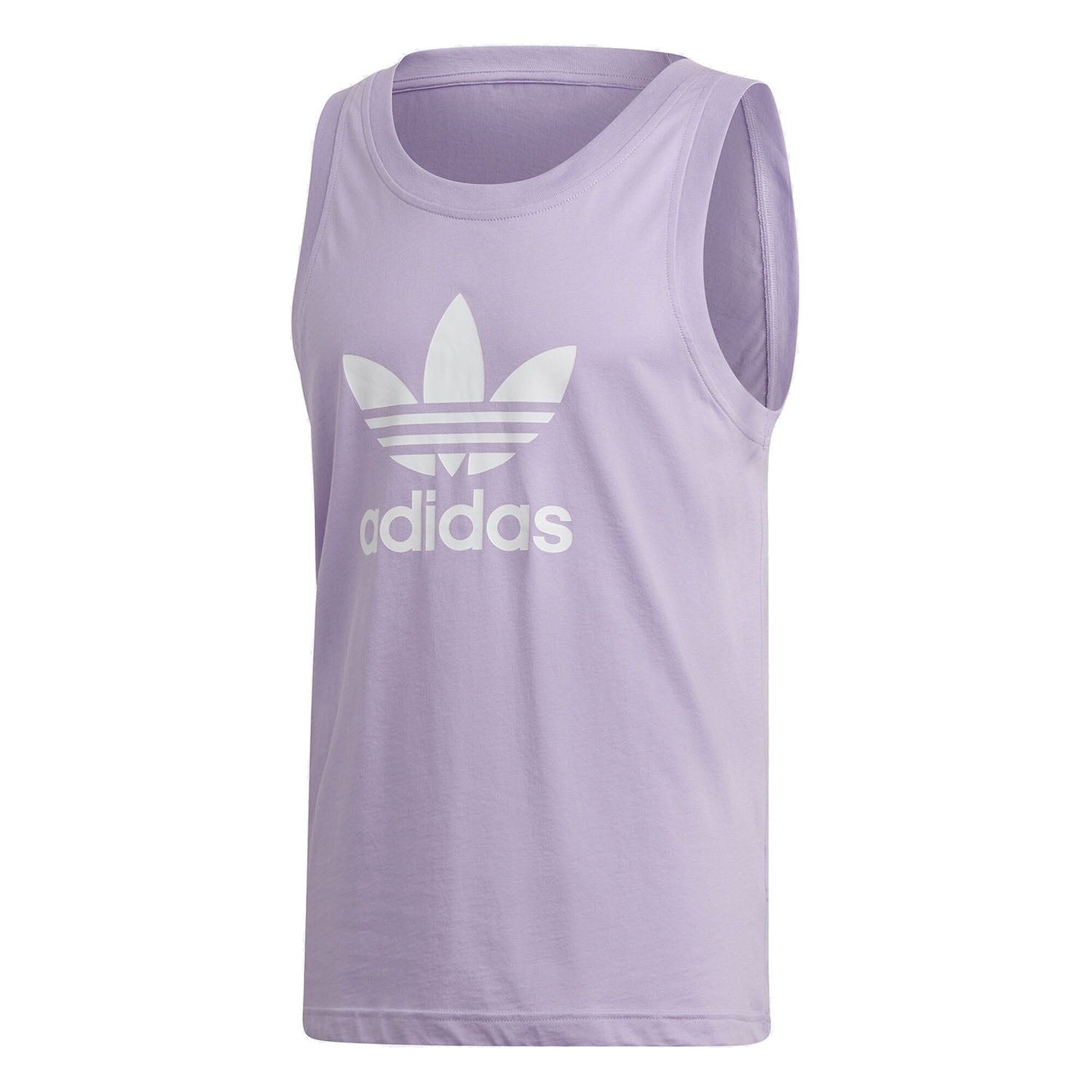 adidas Originals Trefoil Tank Top - Purple Glow - ViaductClothing -  -  
