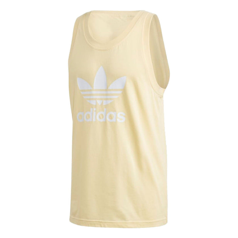 adidas Originals Trefoil Tank Top - Yellow - ViaductClothing -  -  