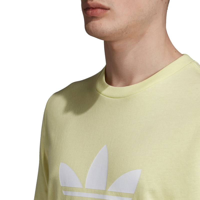 adidas Originals Trefoil Tee - Ice Yellow - ViaductClothing -  -  