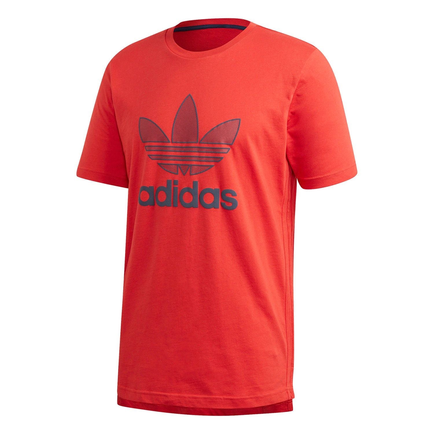 adidas Originals Trefoil Warm-Up Tee - Red - ViaductClothing -  -  
