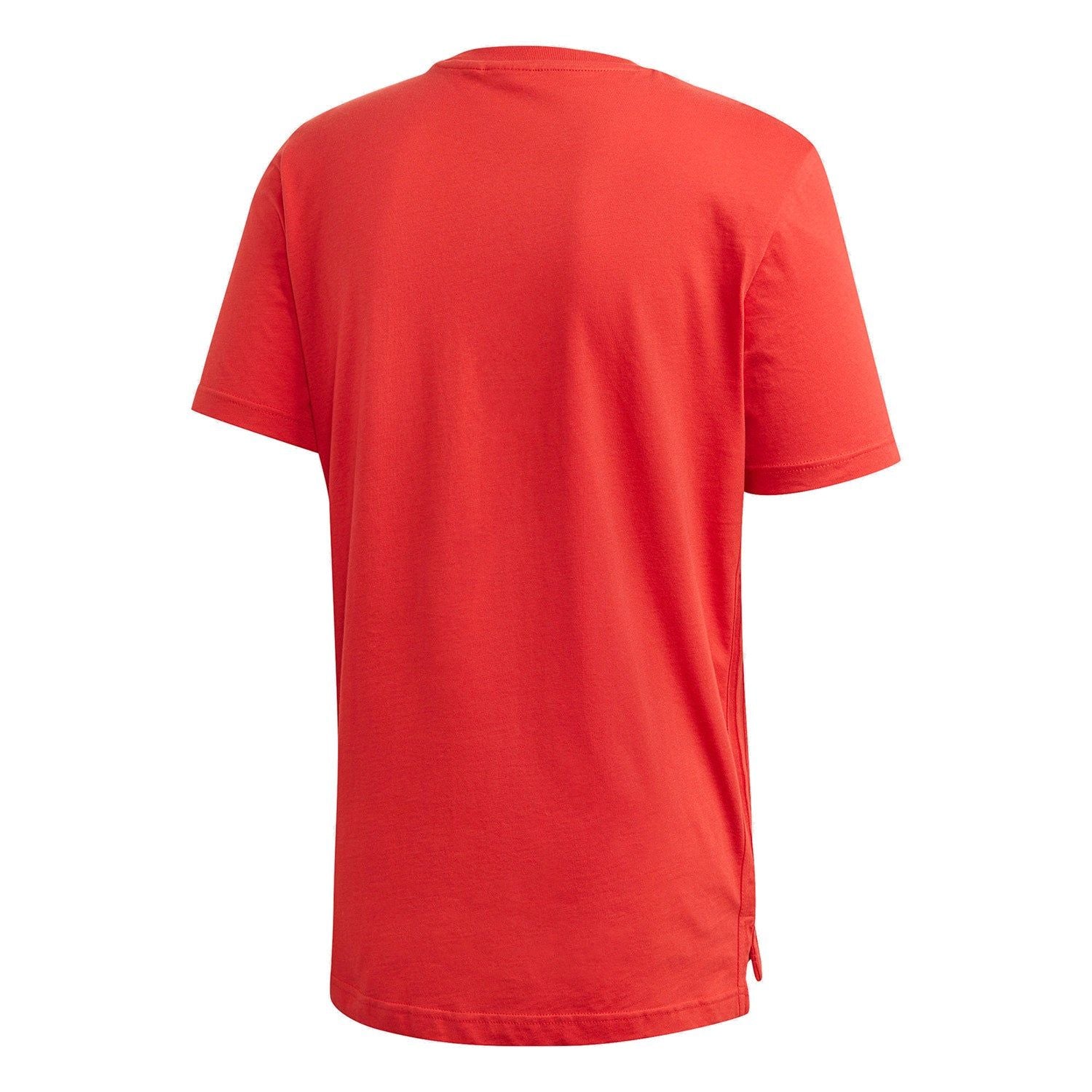 adidas Originals Trefoil Warm-Up Tee - Red - ViaductClothing -  -  