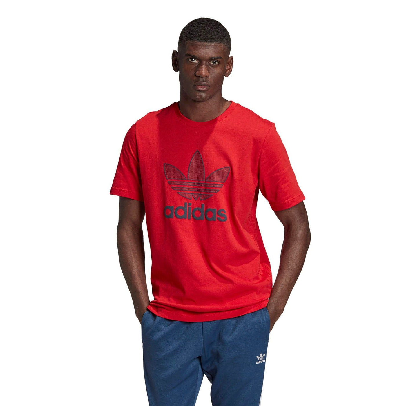 Adidas originals trefoil warm up t-shirt shop