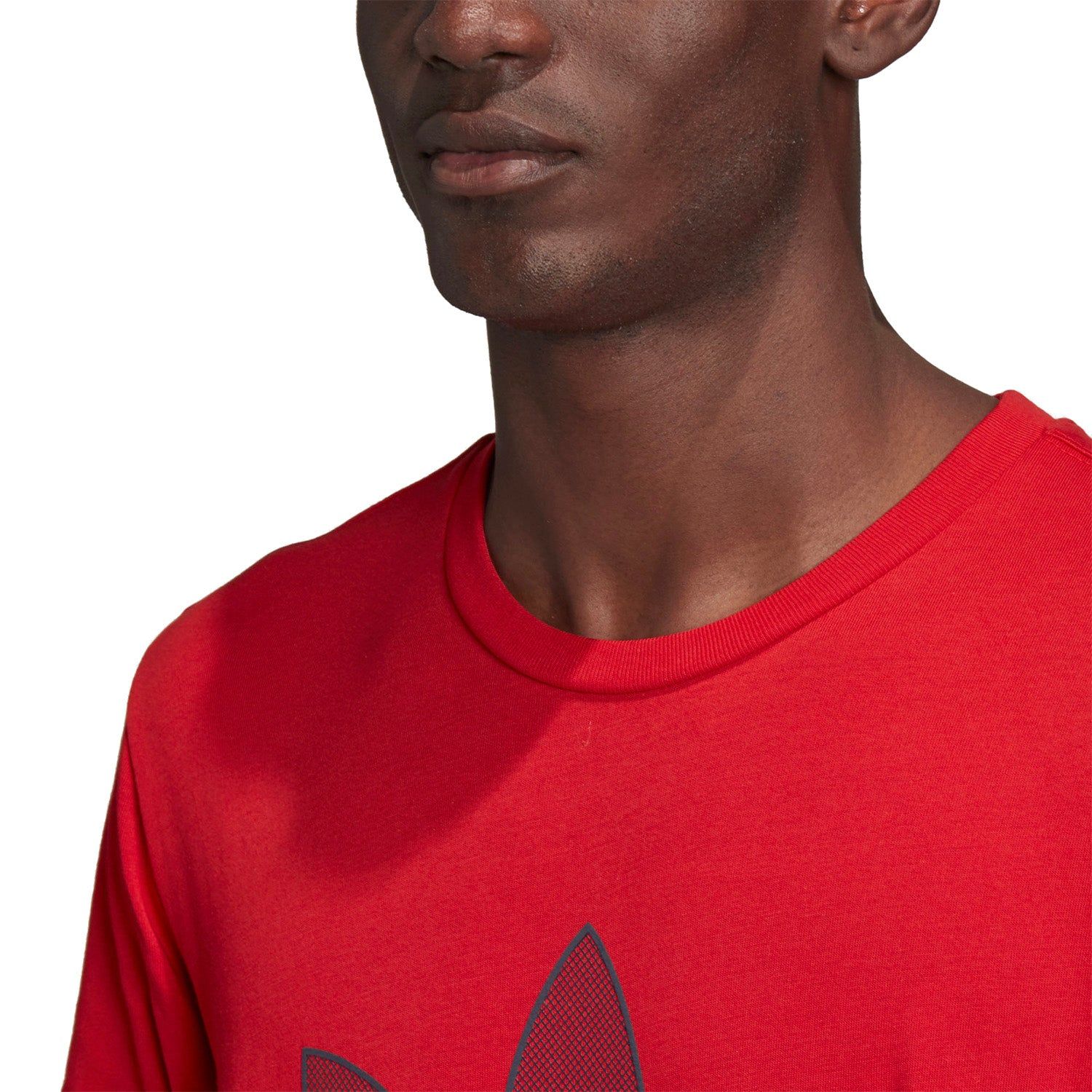 adidas Originals Trefoil Warm-Up Tee - Red - ViaductClothing -  -  