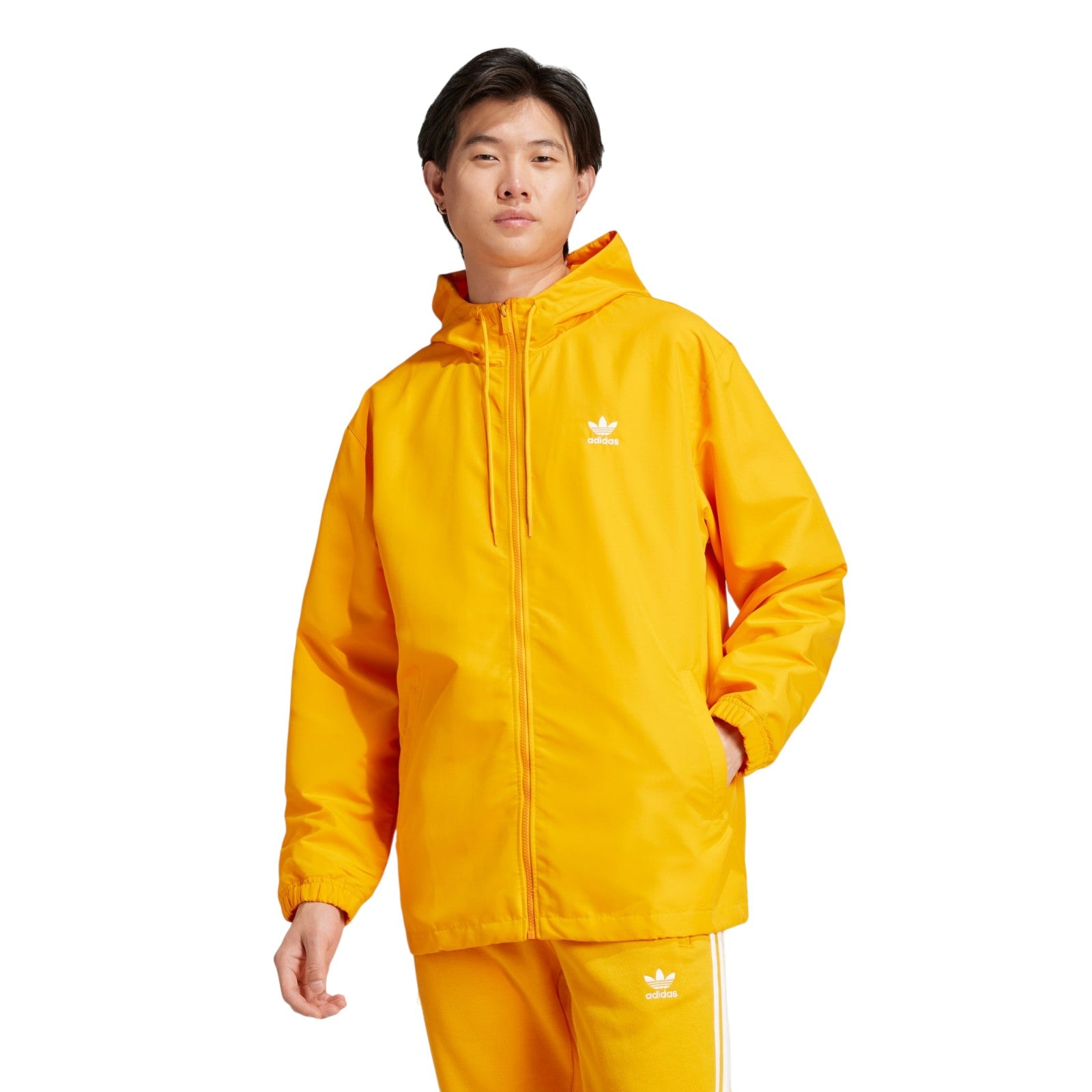 adidas Originals Men's Trefoil Windbreaker - EQT Orange