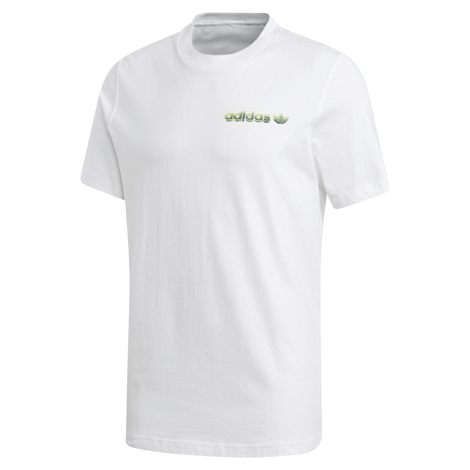 adidas Originals Tropical Graphic T Shirt - White - ViaductClothing -  -  