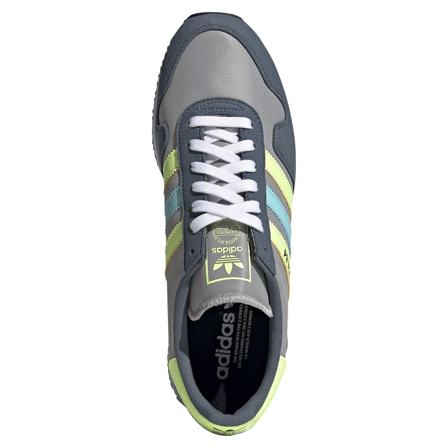 adidas Originals USA 84 Trainers - Grey - ViaductClothing -  -  