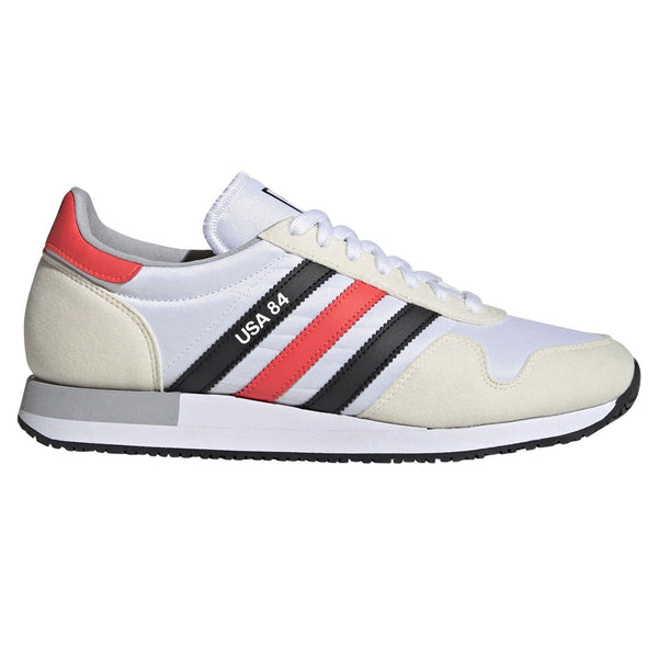 adidas Originals USA 84 Trainers White FX9327 ViaductClothing