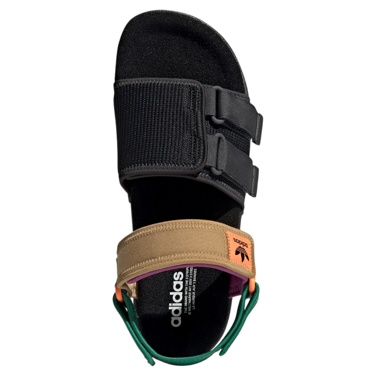 adidas Originals Unisex Adilette Sandal 4.0 - Core Black - ViaductClothing -  -  