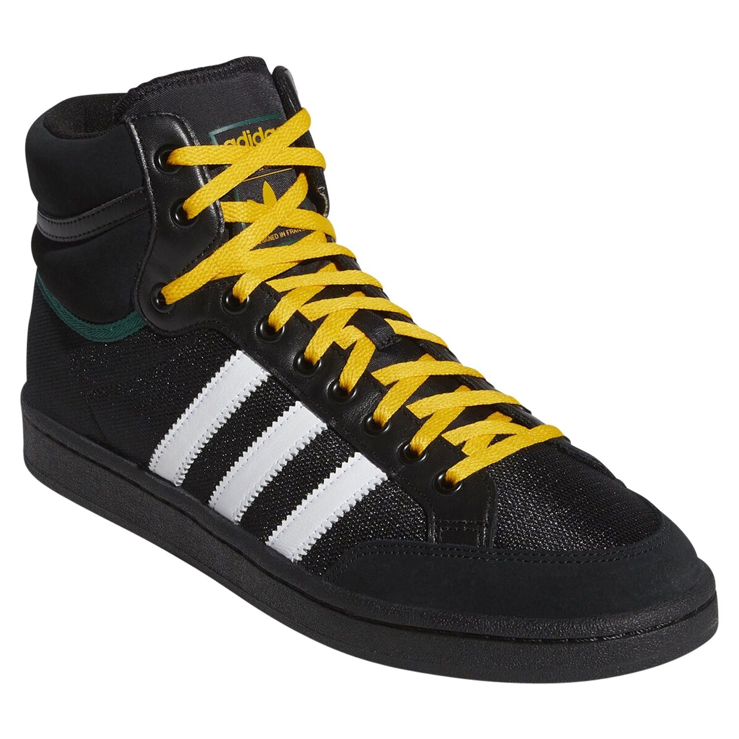 adidas Originals Unisex Americana Hi Shoes - Green - ViaductClothing -  -  