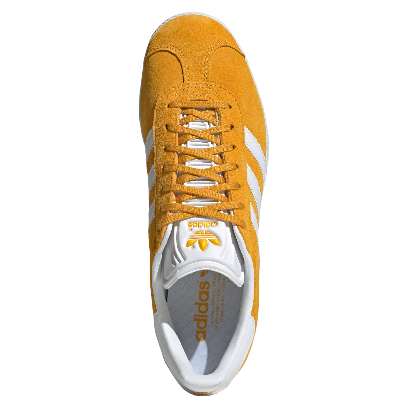 adidas Originals Unisex Gazelle Trainers - Yellow - ViaductClothing -  -  