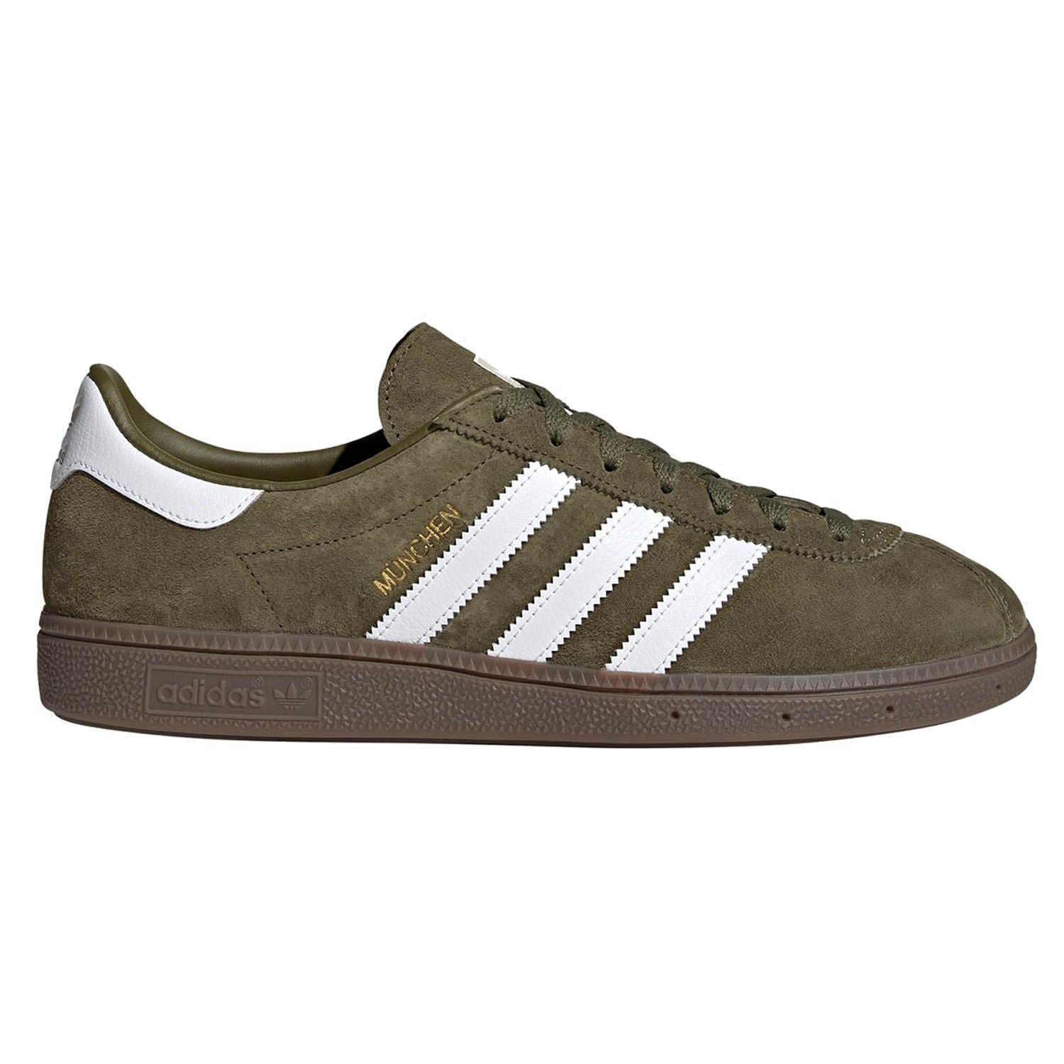 adidas Originals Unisex Munchen Shoes - Green - ViaductClothing -  -  