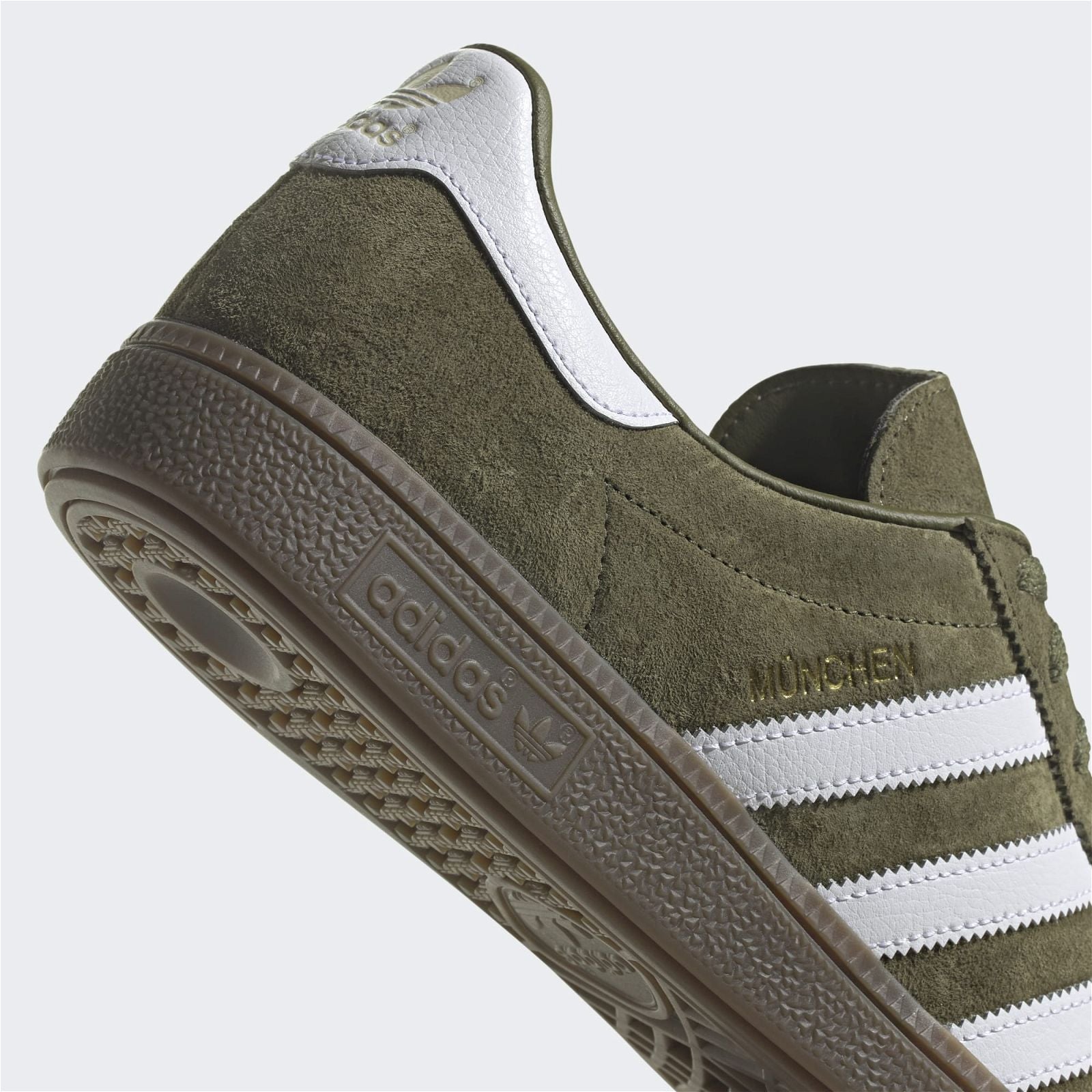 adidas Originals Unisex Munchen Shoes - Green - ViaductClothing -  -  