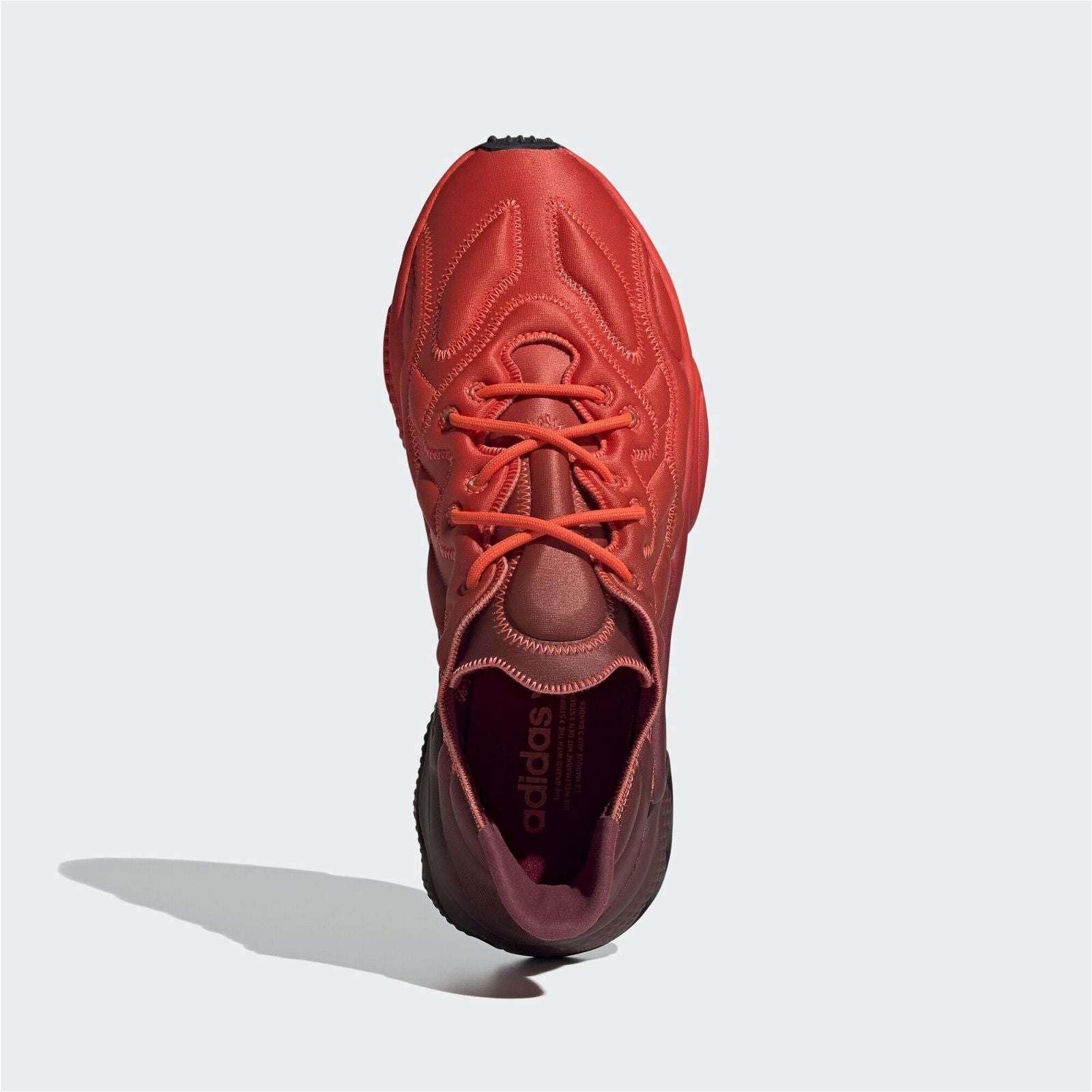 adidas Originals Unisex Ozweego Tech Shoes Red EG0550 ViaductClothing