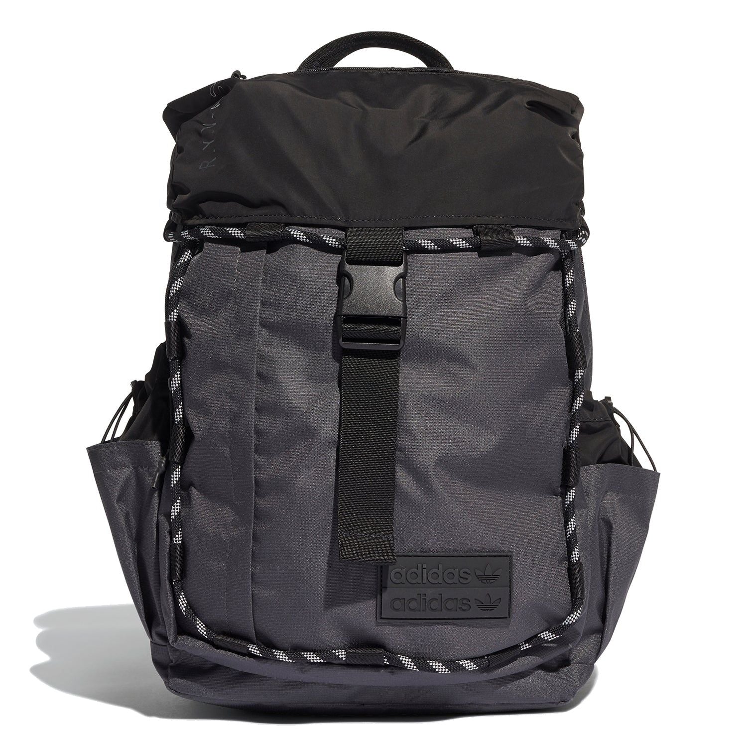 adidas Originals Unisex R.Y.V. Toploader Backpack - Black - ViaductClothing -  -  