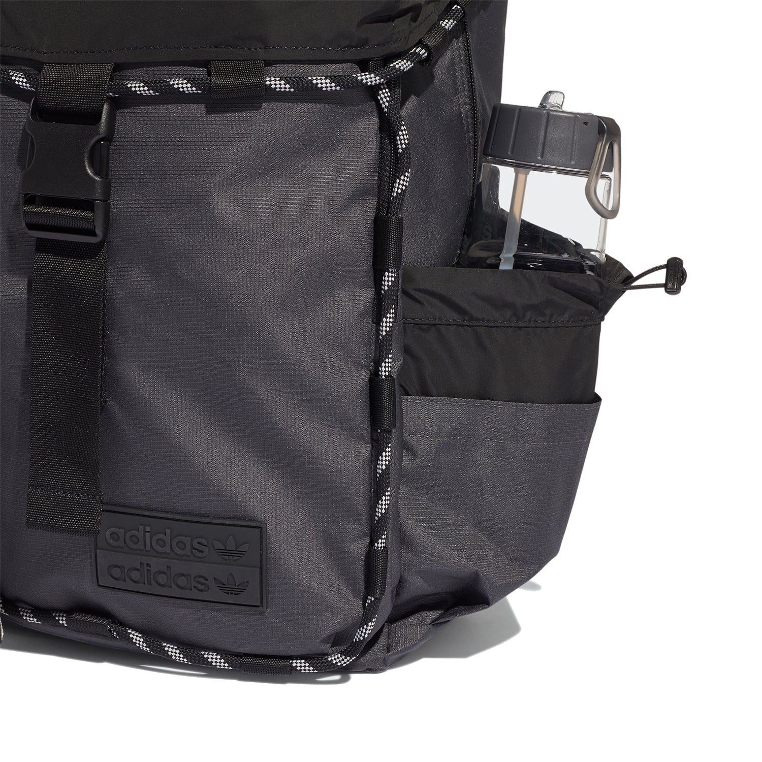 adidas Originals Unisex R.Y.V. Toploader Backpack - Black - ViaductClothing -  -  