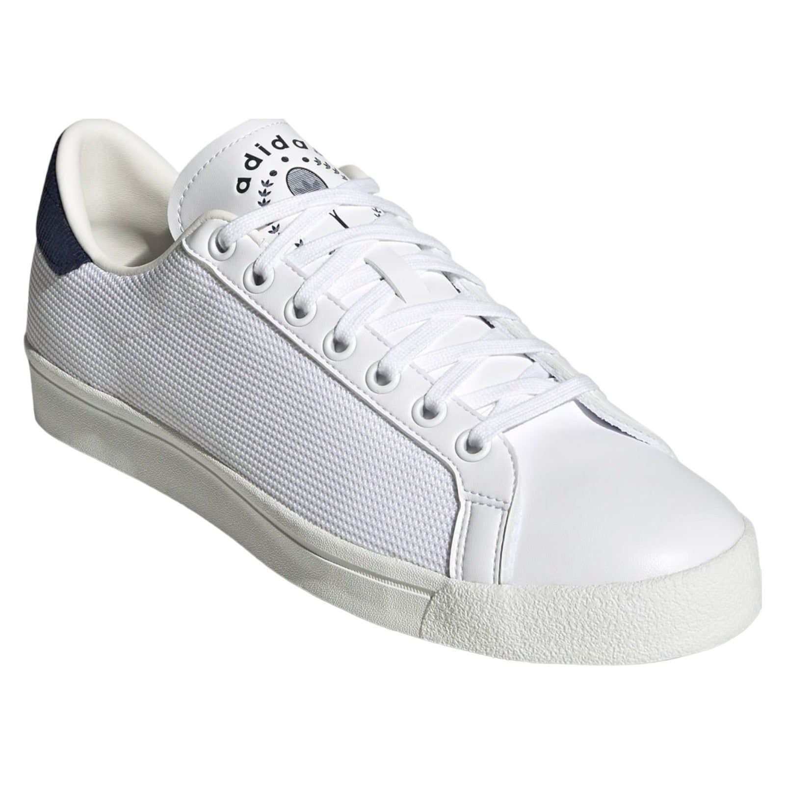 adidas Originals Unisex Rod Laver Vintage Shoes - Chalk White - ViaductClothing -  -  