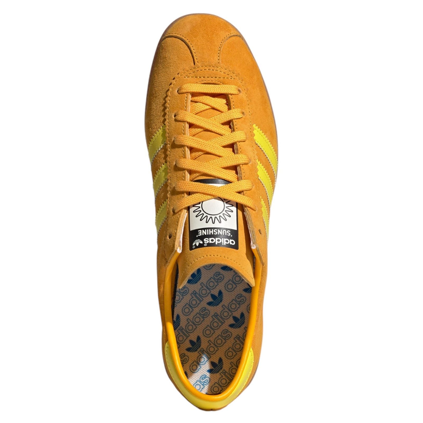adidas Originals Unisex Sunshine Shoes - Pantone Bright Yellow - ViaductClothing -  -  