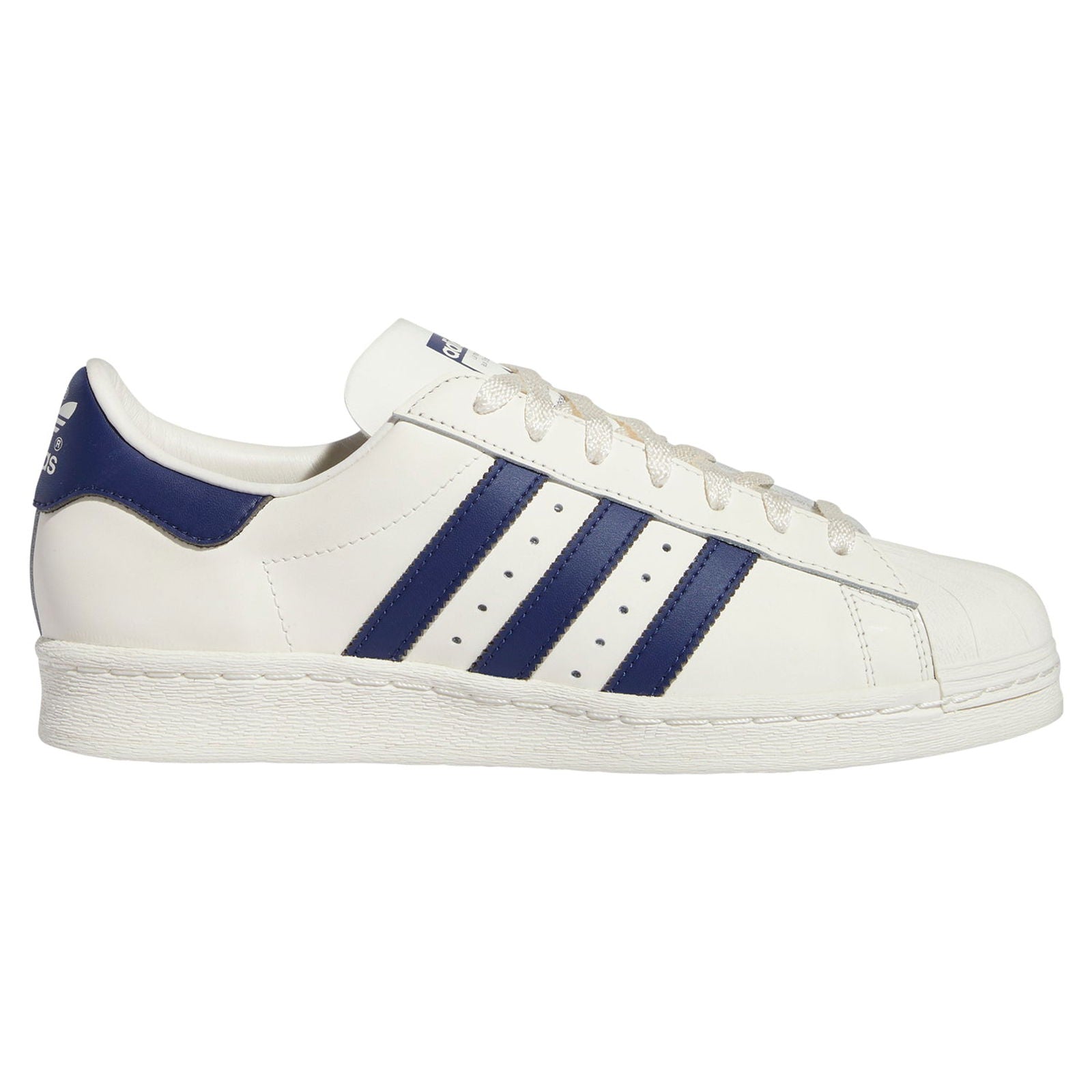 adidas Originals Unisex Superstar 82 Shoes - White Navy - ViaductClothing -  -  